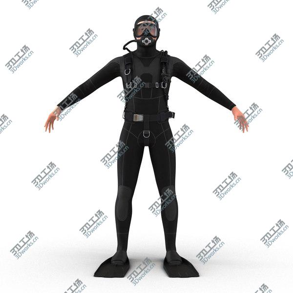images/goods_img/20210312/Diver Rigged for Maya/2.jpg